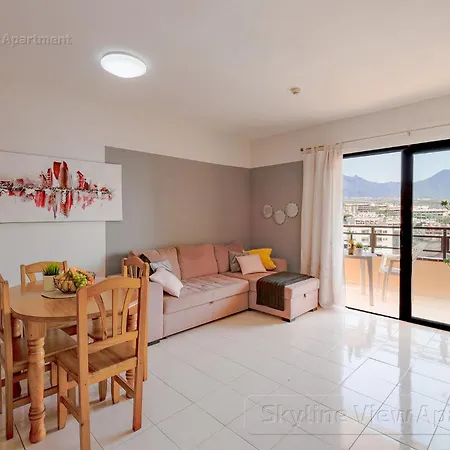 Skyline View - Free Private Parking Including & Guest Bonus Apartamento Costa Adeje (Tenerife)