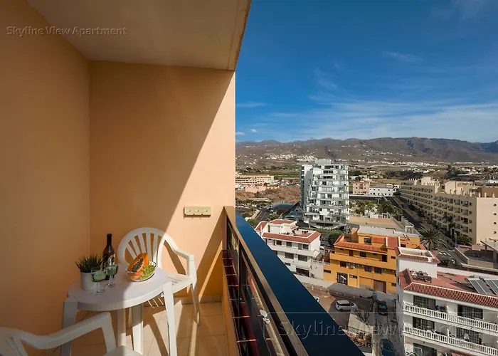 Skyline View - Free Private Parking Including & Guest Bonus * Costa Adeje (Tenerife)